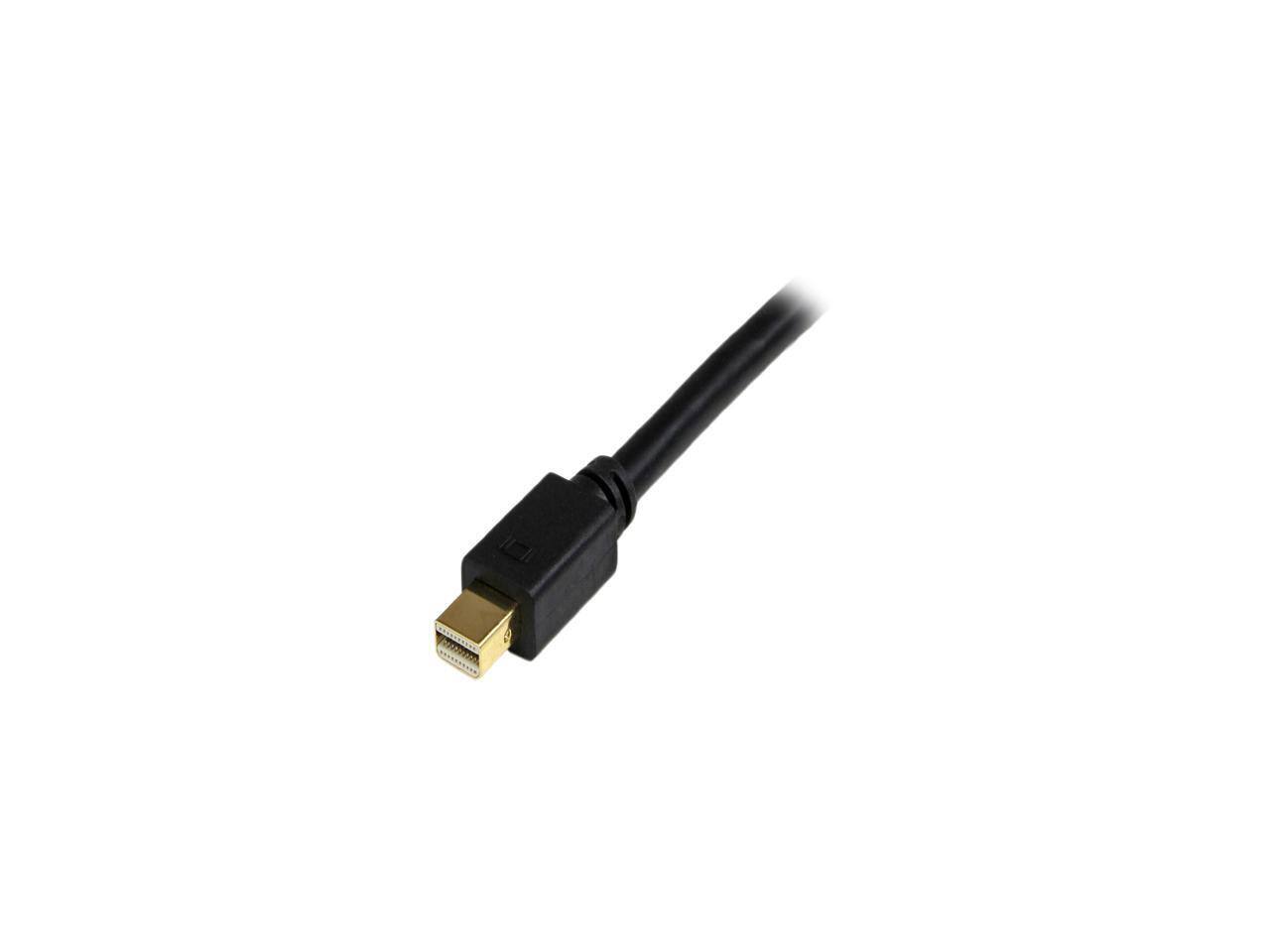 Alt View 3. StarTech.com - StarTech.com Model MDP2DVIMM10B Mini DisplayPort to DVI Adapter Converter Cable Male to Male.