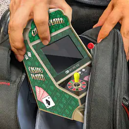 Casino Player Portable Arcade Gaming System
