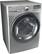 Angle. LG - SteamDryer 7.3 Cu. Ft. 12-Cycle Ultralarge Capacity Steam Electric Dryer - Graphite Steel.
