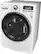 Left Standard. LG - 4.0 Cu. Ft. 12-Cycle High-Efficiency Steam Front-Loading Washer - White.