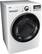Angle Standard. LG - SteamDryer 7.3 Cu. Ft. 12-Cycle Ultra-Large Capacity Steam Electric Dryer - White.