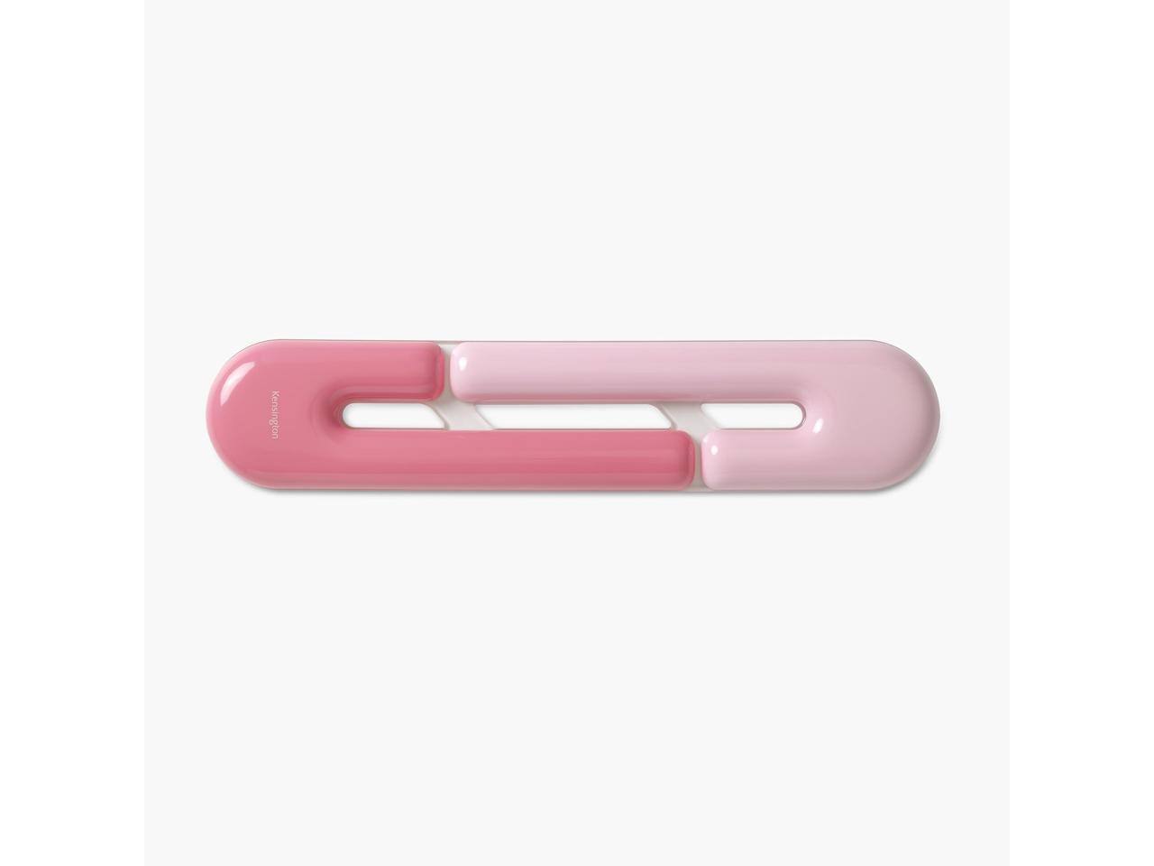 Alt View 7. Kensington - Duo Gel Loop Keyboard Wrist Rest, Full Size Keyboards, 17.7 x 3.7 Inches, Non-Skid Base, Pink - K62679WW - Pink.