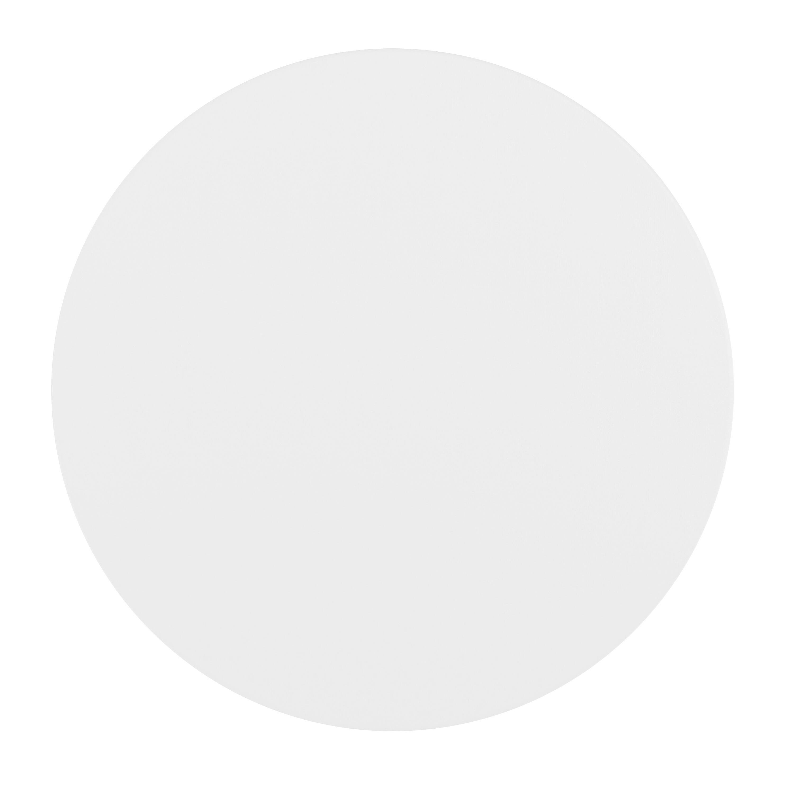 Alt View 7. Emma + Oliver - 4-Foot Round Plastic Folding Table - Granite White.