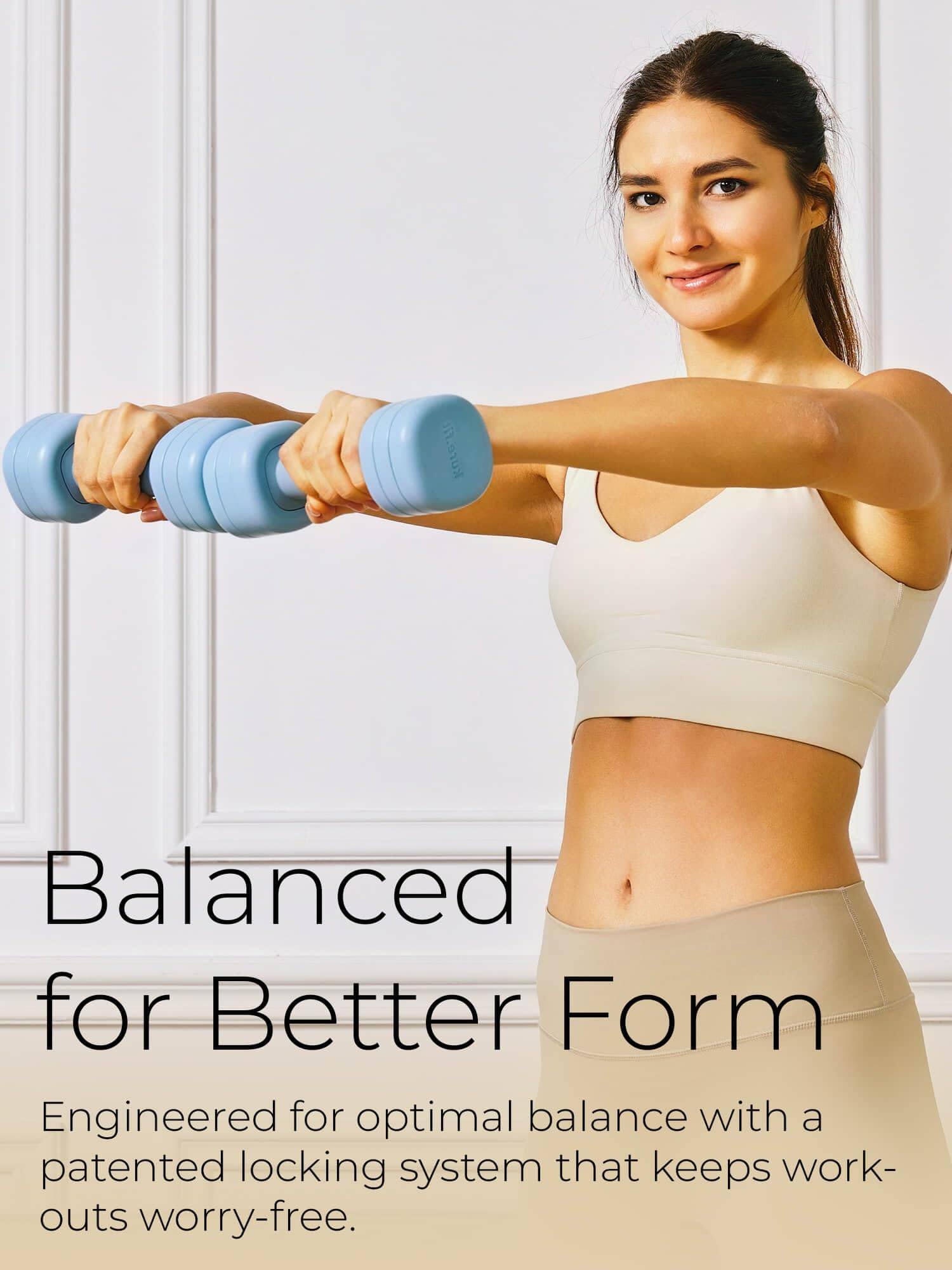 Balanced for Better Form

Engineered for optimal balance with a patented locking system that keeps workouts worry-free.