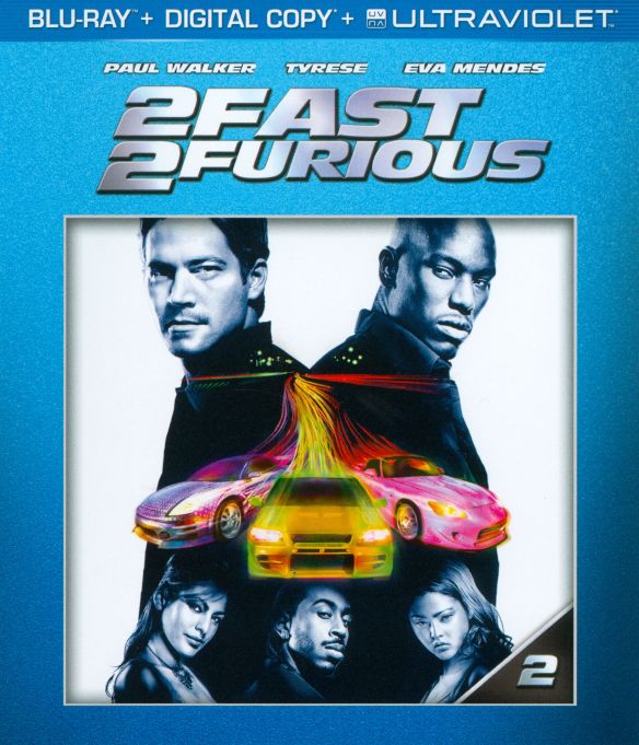  2 Fast 2 Furious [Includes Digital Copy] [UltraViolet] [With Furious 7 Movie Cash] [Blu-ray] [2003]