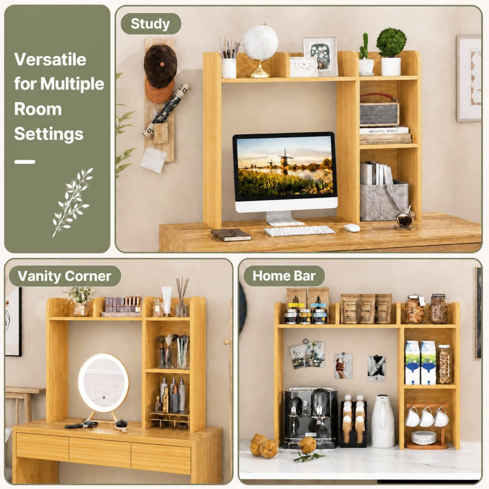 Study  
Versatile for Multiple Room Settings  
RIANNA WIENT de princess  
Vanity Corner  
Home Bar