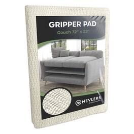 Nevlers - Couch Non Slip Cushion Gripper Pad (72 in. x 22 in.) - White