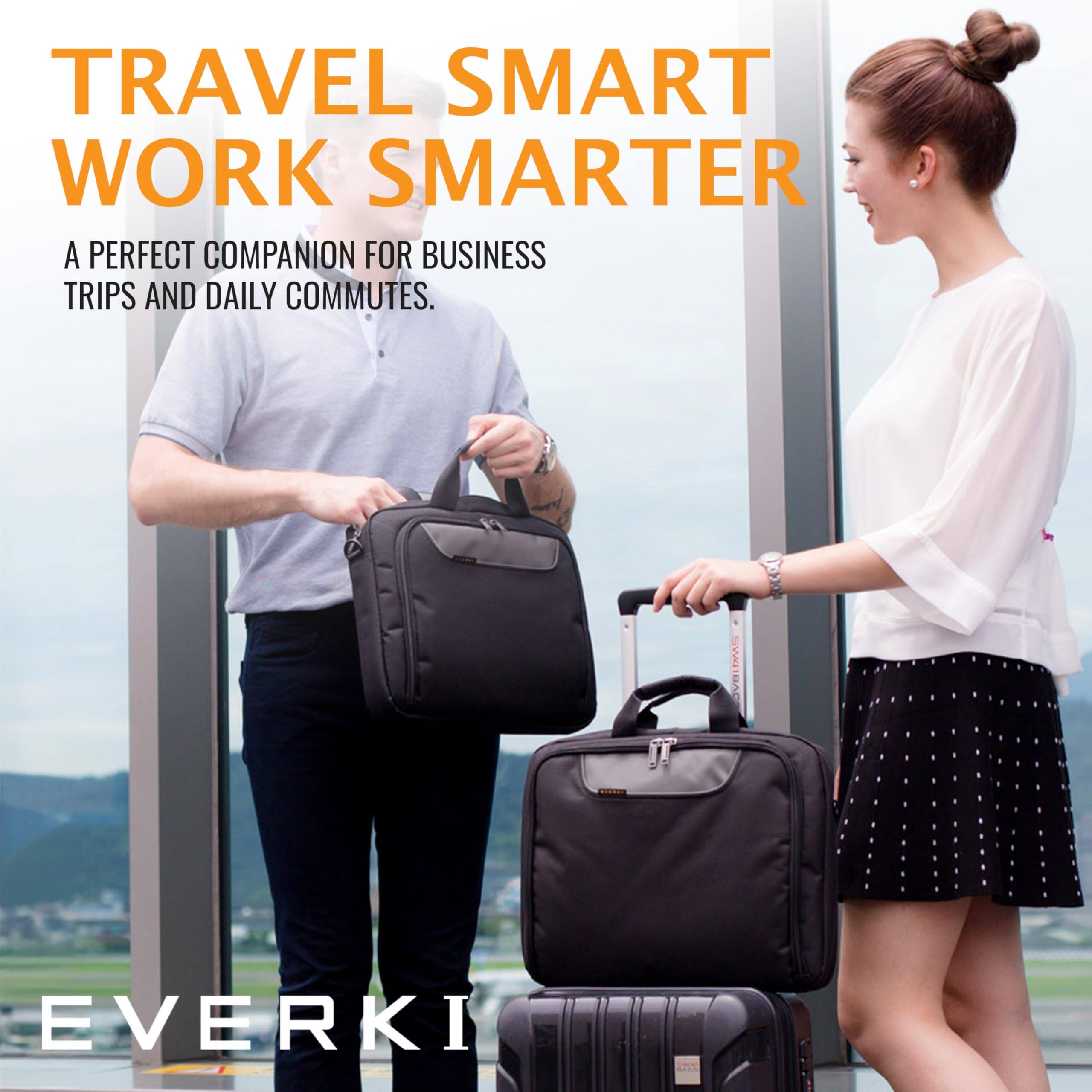 TRAVEL SMART WORK SMARTER  
A PERFECT COMPANION FOR BUSINESS TRIPS AND DAILY COMMUTES.  
EVERKI
