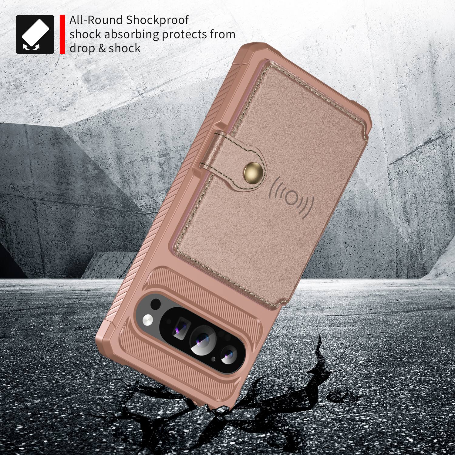All-Round Shockproof shock absorbing protects from drop & shock