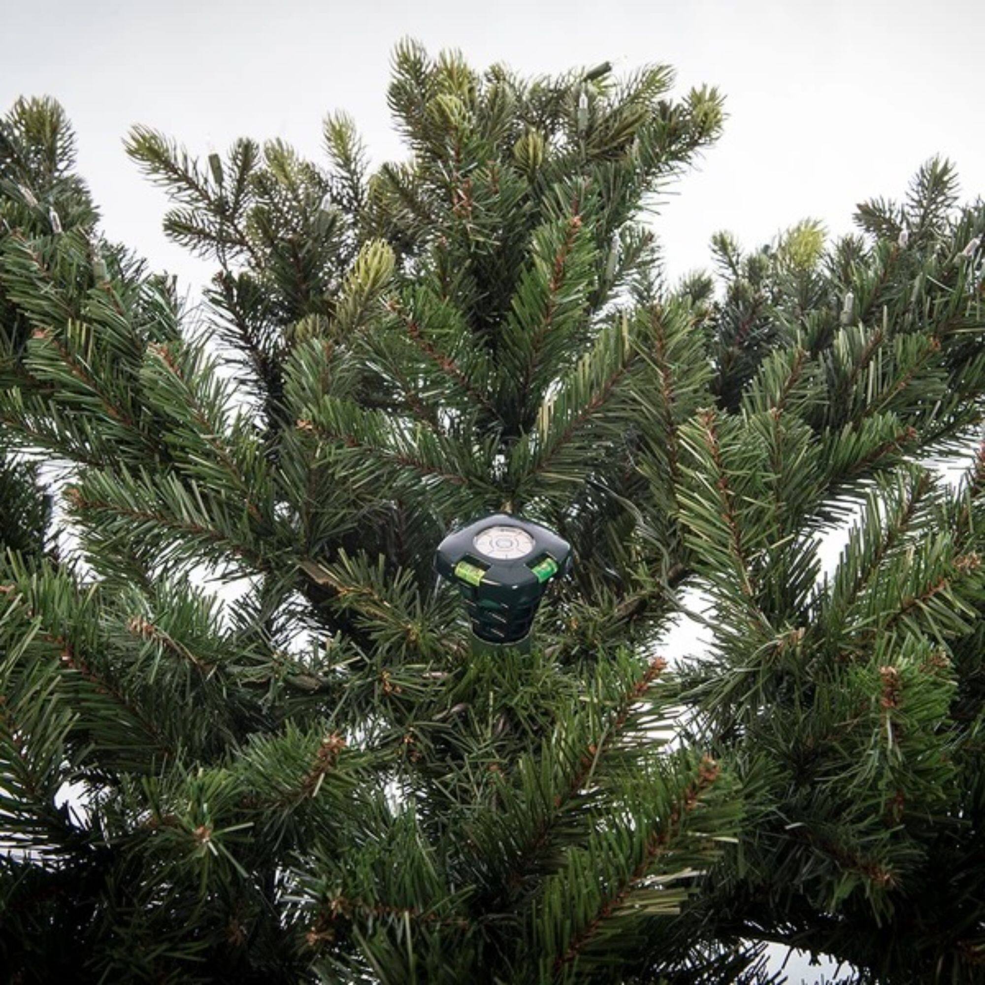 Alt View 7. Northlight - 3.75" Green Tree Leveler All-In-One Leveling Tool for Artificial Christmas Trees - Green.