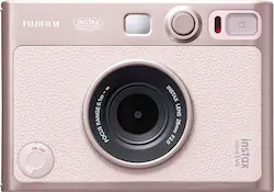 Fujifilm - instax mini Evo Instant Film Camera - Pink - Front_Zoom