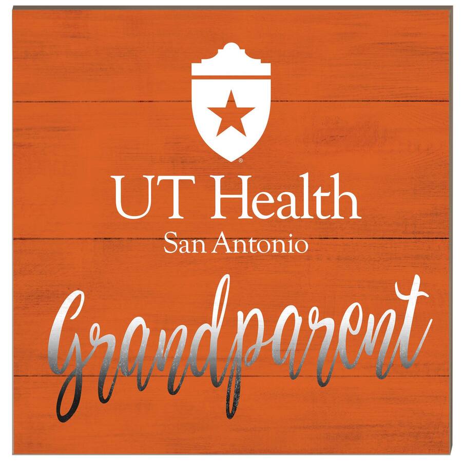 Jardine Texas Health San Antonio 10'' x 10'' Grandparent Plaque Orange