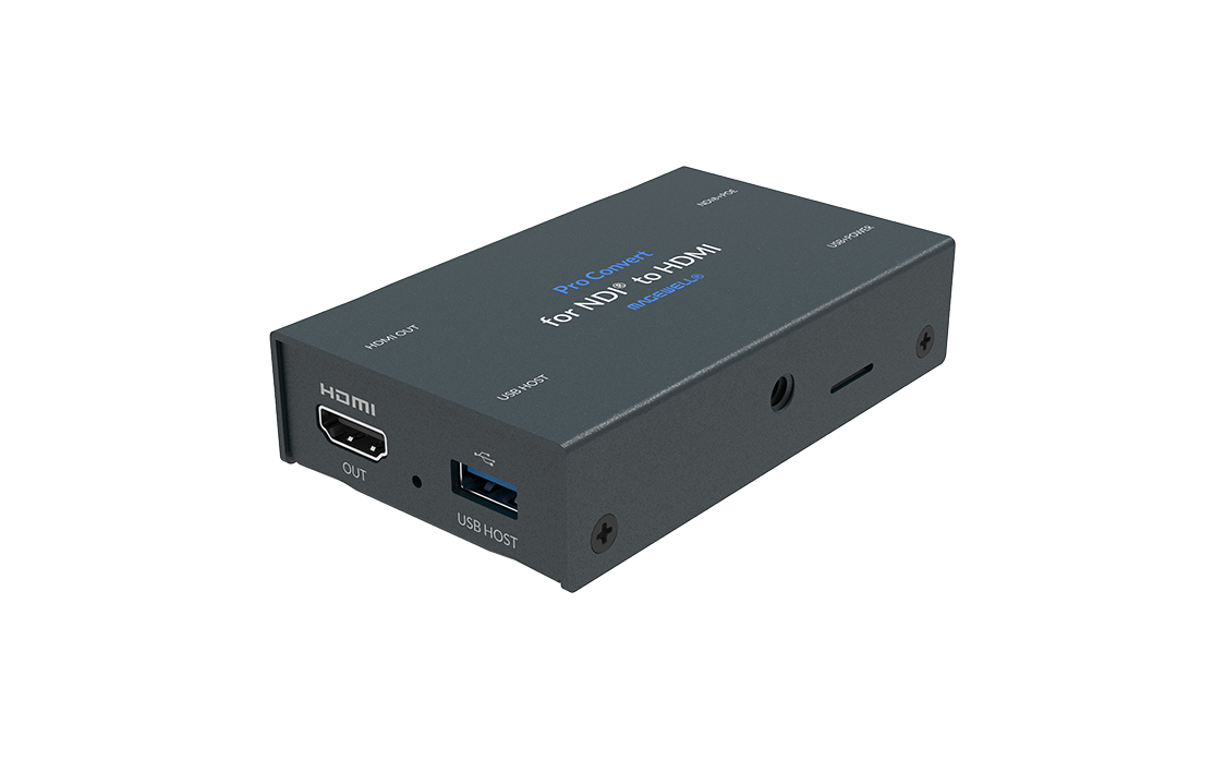 ProConvert for NDI to HDMI  
MAGEWELL  
HDMI OUT  
USB HOST