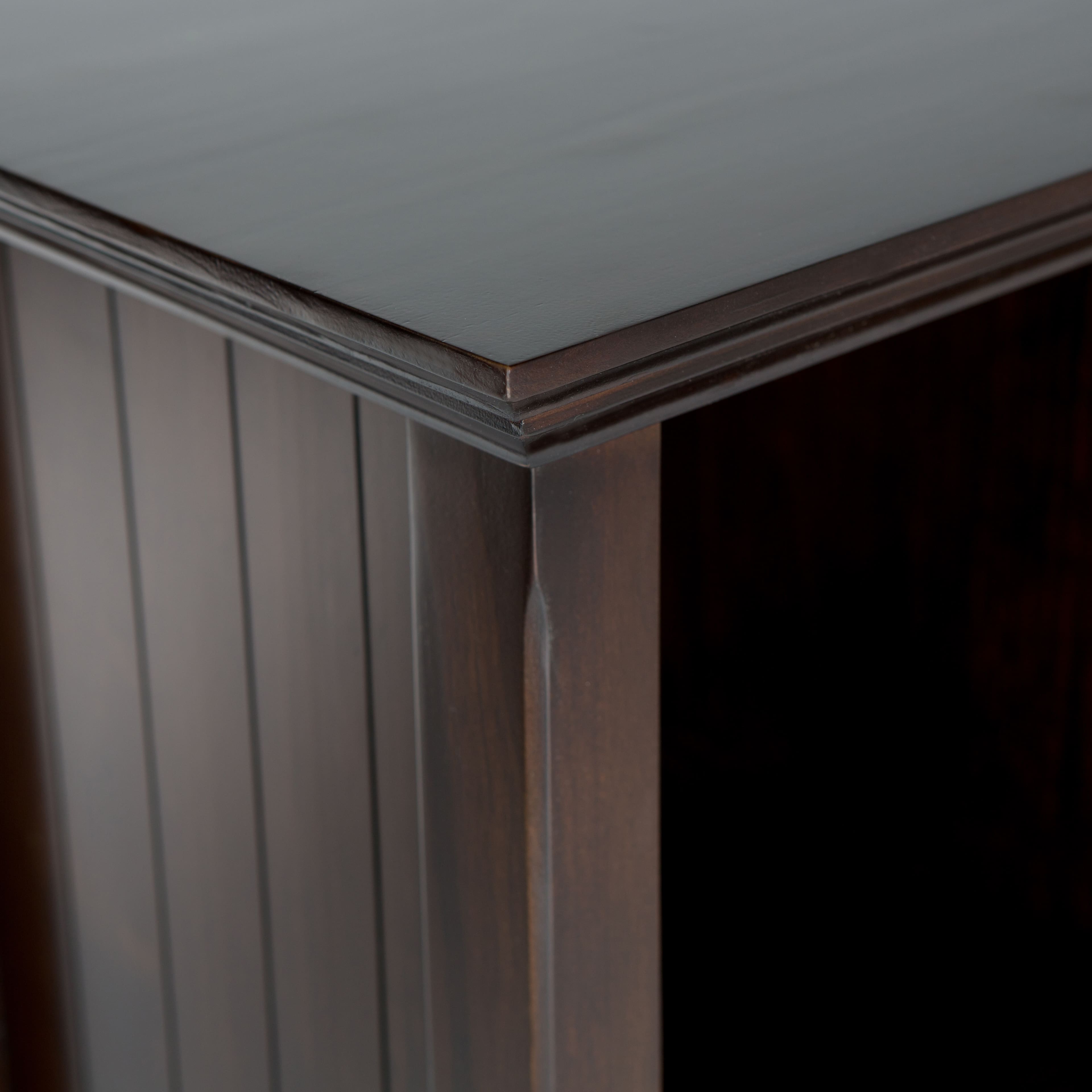 Alt View 12. Simpli Home - Acadian 9 Cube Bookcase and Storage Unit - Brunette Brown.