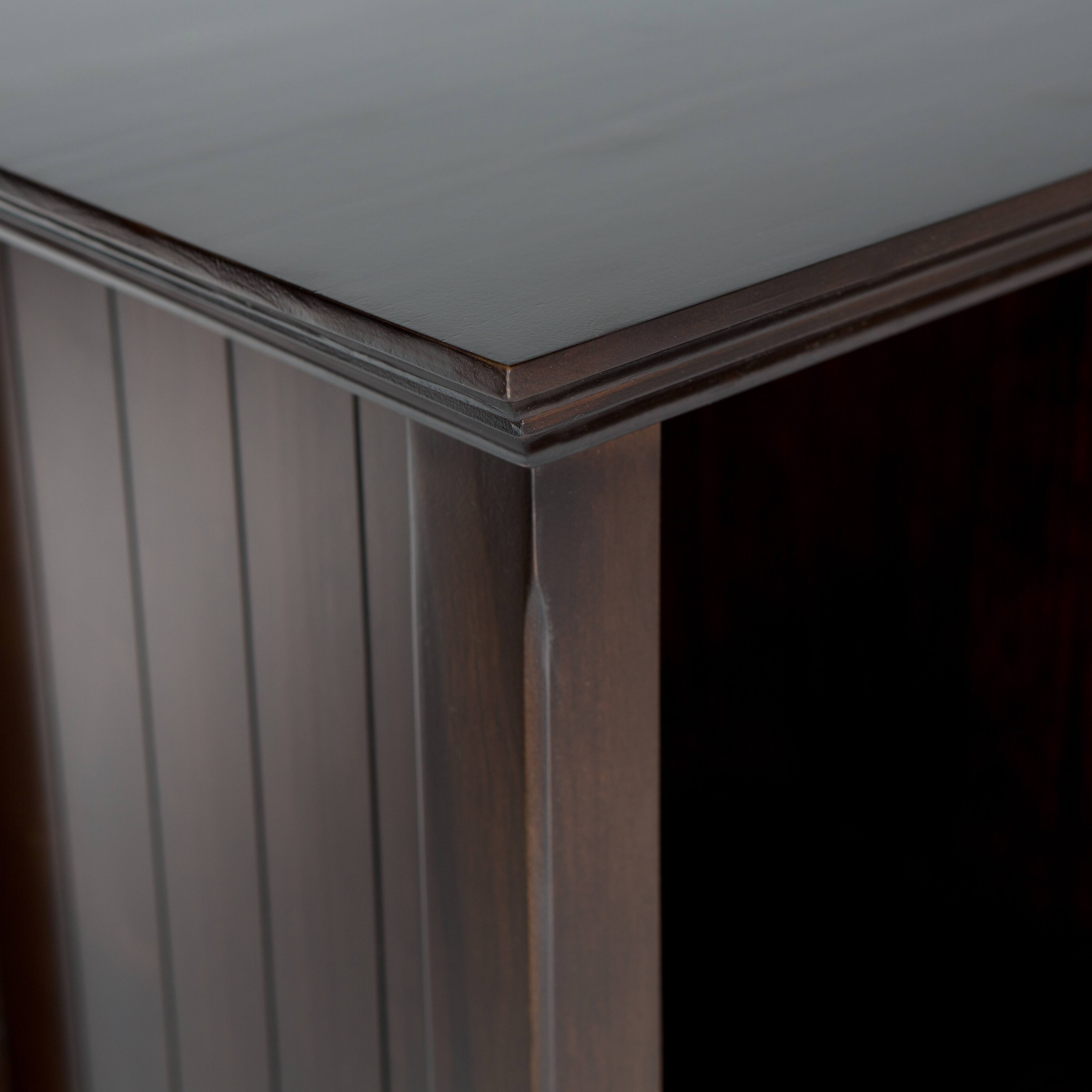 Alt View 12. Simpli Home - Acadian 9 Cube Bookcase and Storage Unit - Brunette Brown.