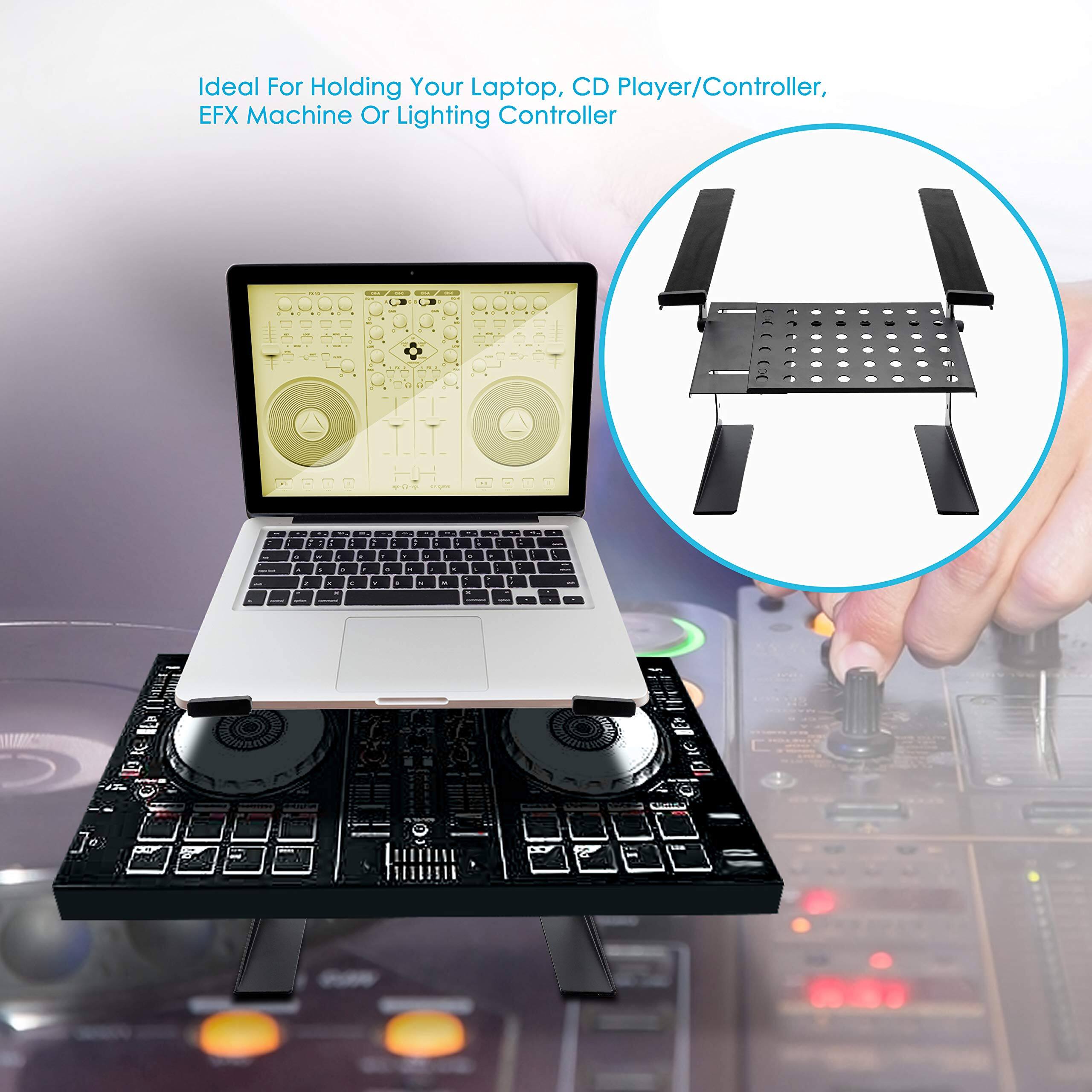 Ideal For Holding Your Laptop, CD Player/Controller, EFX Machine Or Lighting Controller