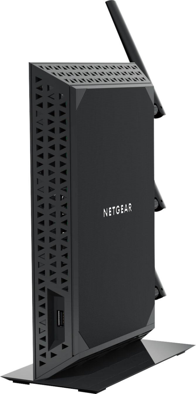 Angle. NETGEAR - Nighthawk AC1900 Dual-Band Gigabit Mesh Capable Wi-Fi Range Extender.