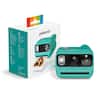 0 Cd POsd NS Te - a Smalied de eo Care polaroid
Saua famta eprtiga RONYS SuDITAL a S nana mtara - aus PeL t ntarono strren a m Selters - ntoranen mTS Sefe me wreugs - - BLS mnre de
Ntado polarois I cantre a
1 s 1T Srn Ta Ss T Tore matoum -t ah iact - - - iharna - W Twen - - Uam cas Tpe i Taet marum TL 1 ate proata - - Y - m SES
DE - TE bocen Stl Ao Go es m Polaroid mA Can - Instant Teal samars J Turema Pnvtaves - ws - Generation eco/ -
A AL Polarsid Go Film polaroid
---
Polaroid Go
Powered Go Instant Camera
Generation 3
Teal
Our Smallest Camera
Great Selfies and Portraits
Compact and Lightweight
Sturdy Frame for Indoor and Outdoor Use
Selfie Mirror
Double Exposure
This camera works with Polaroid Go Film
Polaroid Go Film
Polaroid