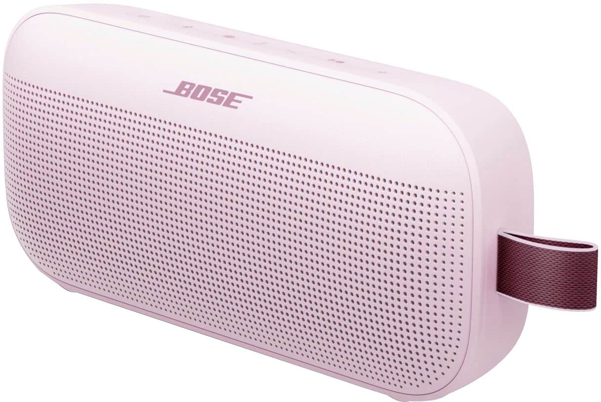 Alt View 2. Bose - SoundLink Flex (2nd Gen) Portable Bluetooth Speaker with Waterproof/Dustproof Design - Petal Pink.