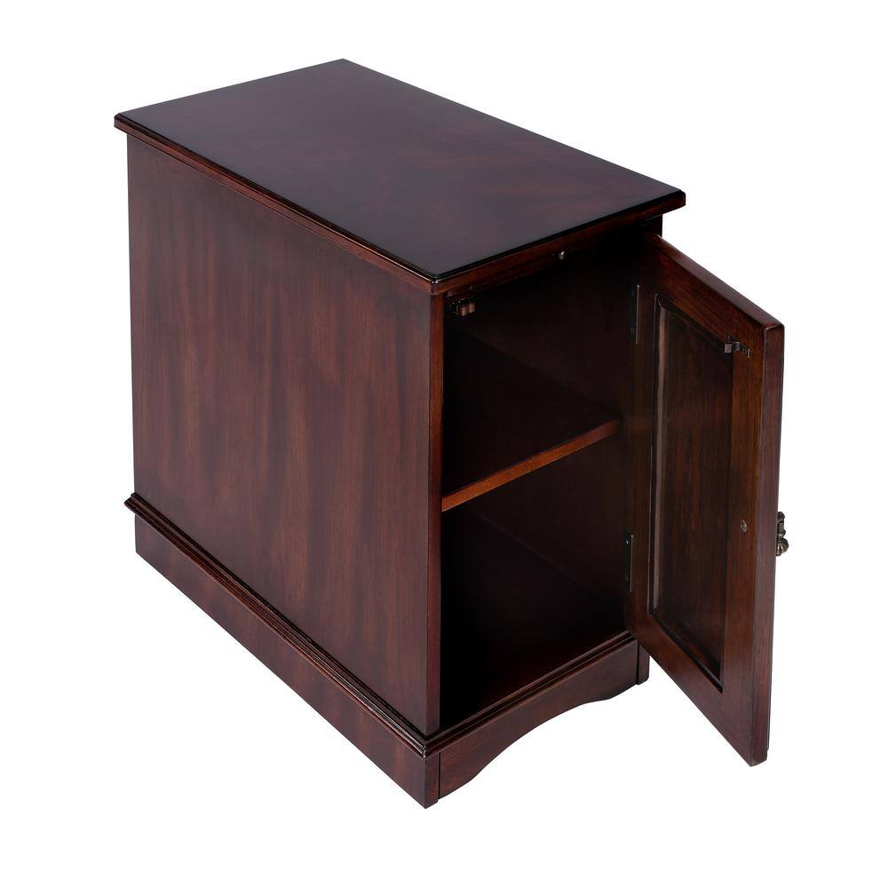 Alt View 3. Butler Specialty - Harling Cabinet - Dark Brown.