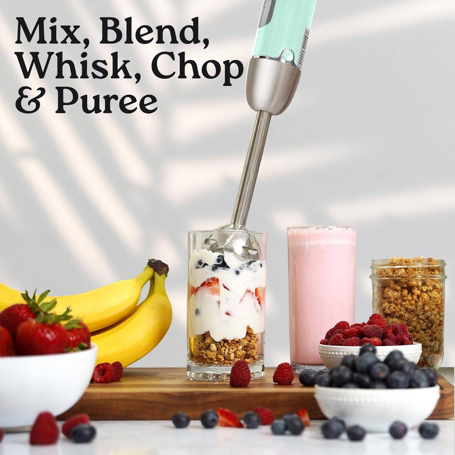 Mix, Blend, Whisk, Chop & Puree