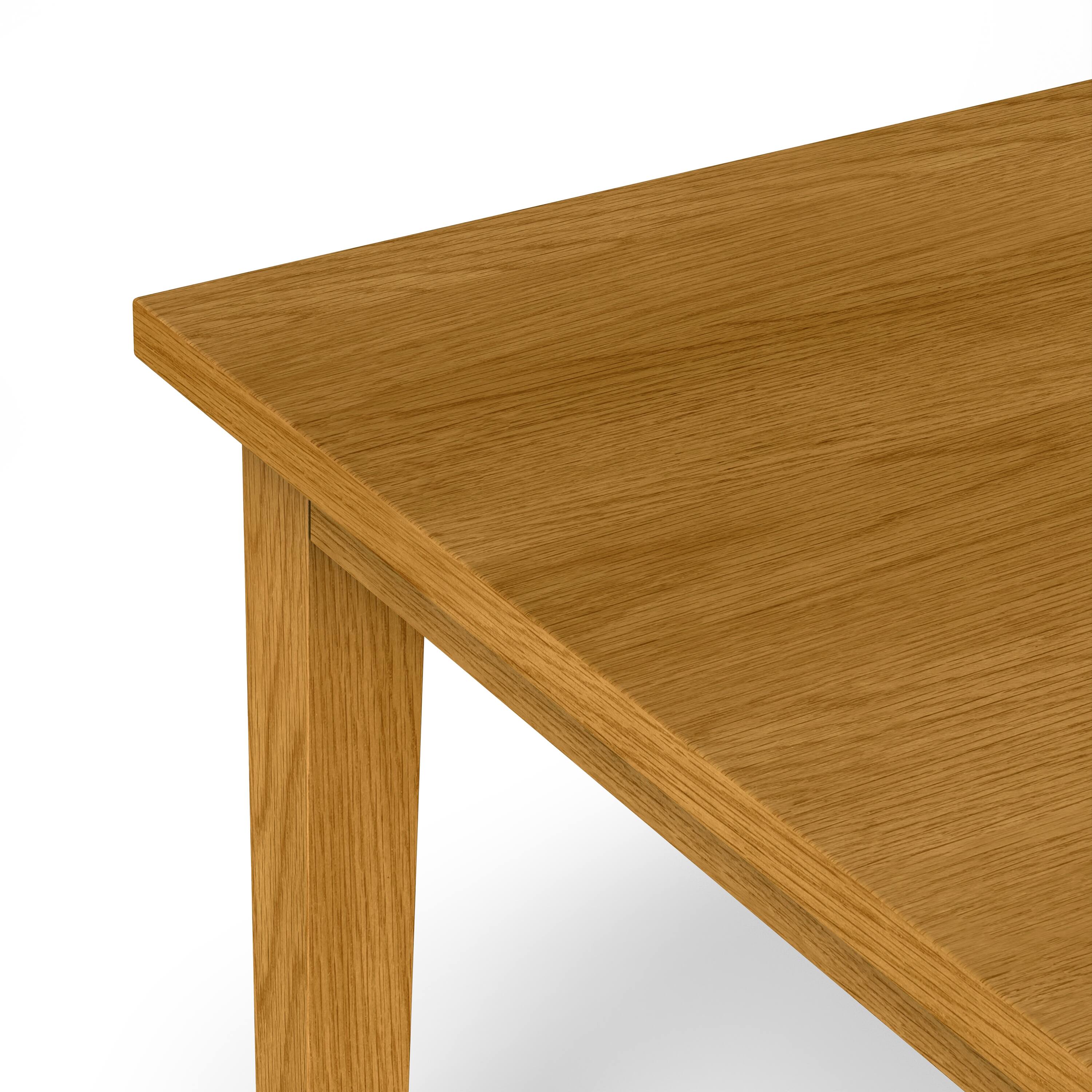 Alt View 7. Simpli Home - Eastwood 66 inch x 40 inch Rectangle Contemporary Dining Table in Oak - Oak.