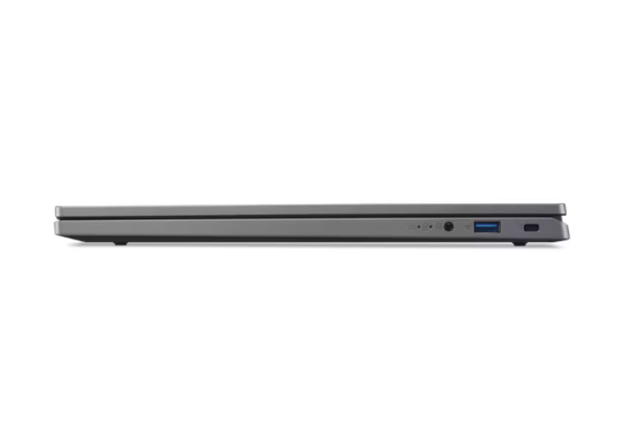 Alt View 4. Acer - Aspire Go 17 AG17-31P-322M Laptop – 17.3" Display, Intel N-Series, 8GB RAM, 256GB SSD - Gray.