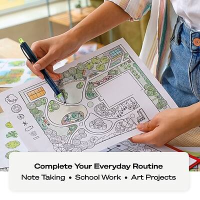 Complete Your Everyday Routine  
Note Taking • School Work • Art Projects