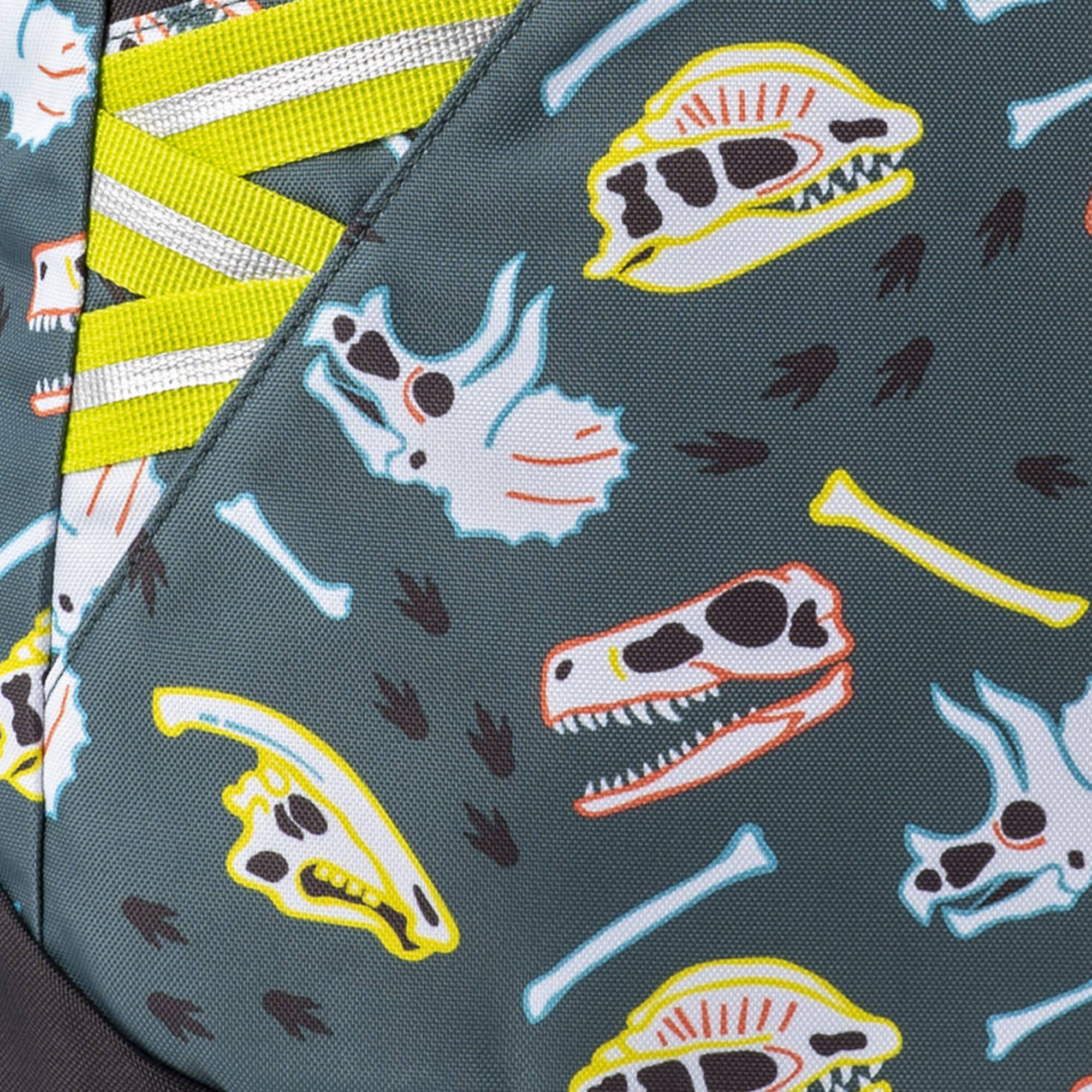 Alt View 3. High Sierra - High Sierra BTS Outburst Backpack for School and Travel, Dino Dig and Mercury - Dino Dig / Mercury.