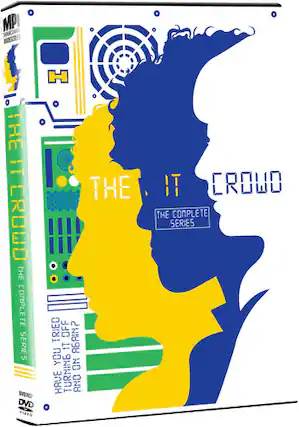 Front. The IT Crowd: The Complete Series - DVD.