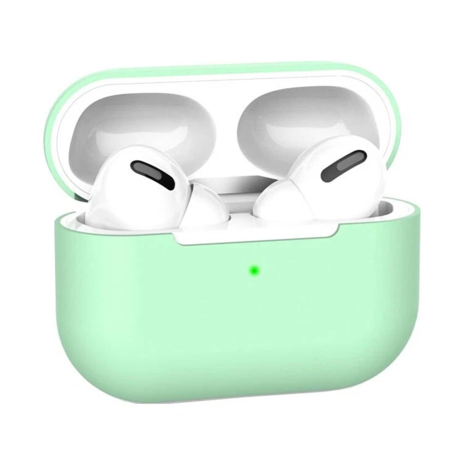 Home Collection - Premium Silicone Case Cover for Apple AirPods Pro - Mint Green