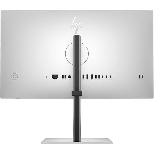 Alt View 3. HP - Series 7 Pro 727pk 27" 4K UHD IPS Monitor 60Hz, 16:9, 2000:1 Edge-Lit USB-C, Thunderbolt 4, HDMI & DisplayPort - Silver.