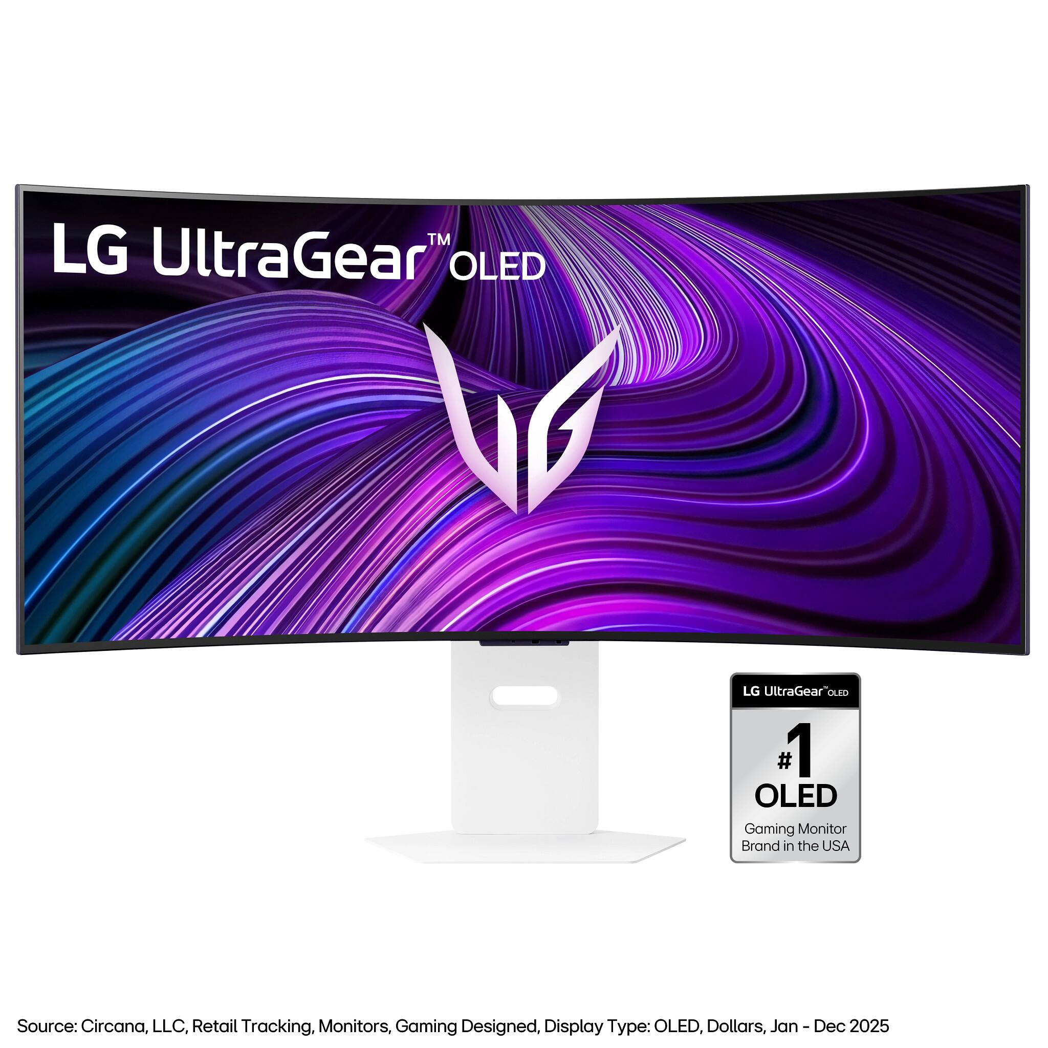 LG UltraGear OLED

LG UltraGear OLED Gaming Monitor

#1 OLED Gaming Monitor Brand in the USA

Source: Circana, LLC, Retail Tracking, Monitors, Gaming Designed, Display Type: OLED, Dollars, Jan - Dec 2025