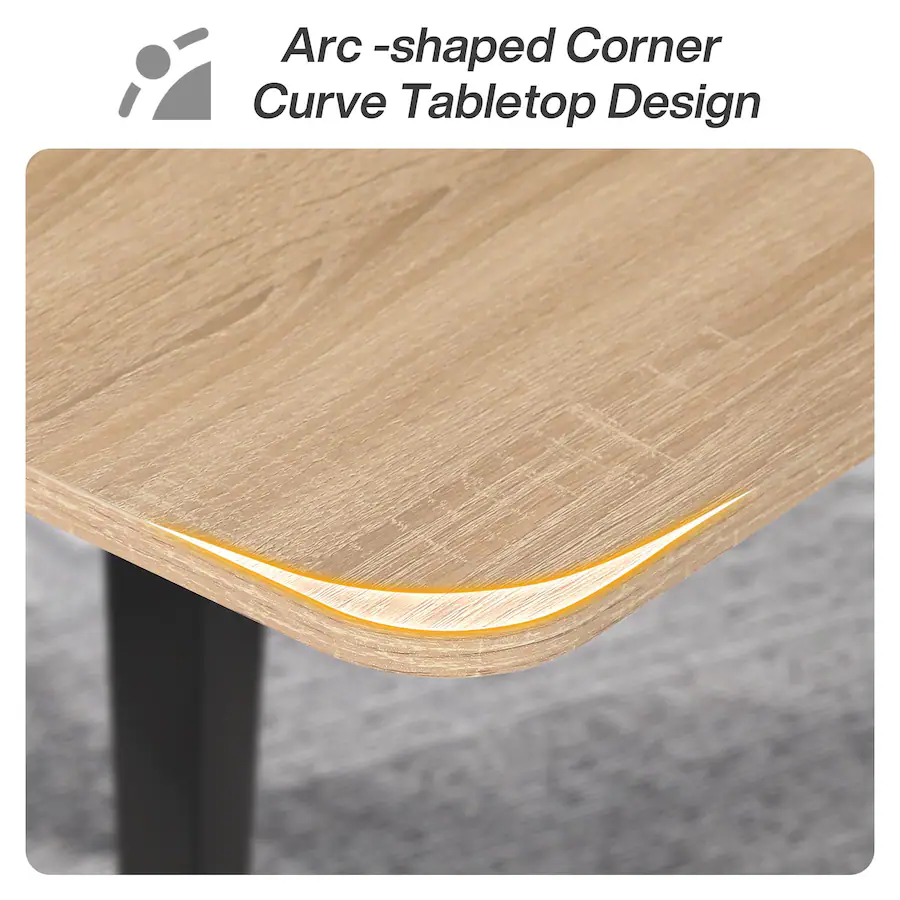 Seminar Style Table Tribesigns 6FT Conference Table, 70.86L x 35.43W x 29.52H Inches Boat ...