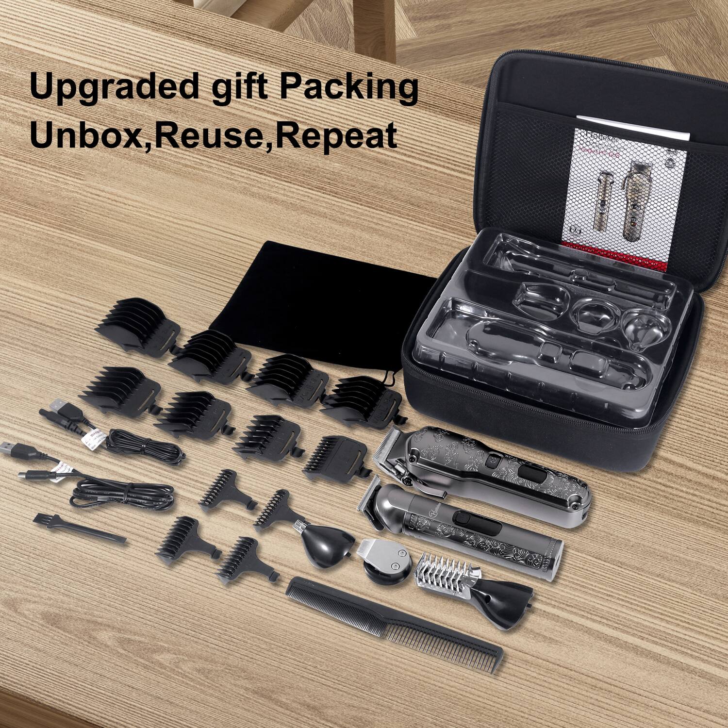 Upgraded gift Packing  
Unbox, Reuse, Repeat