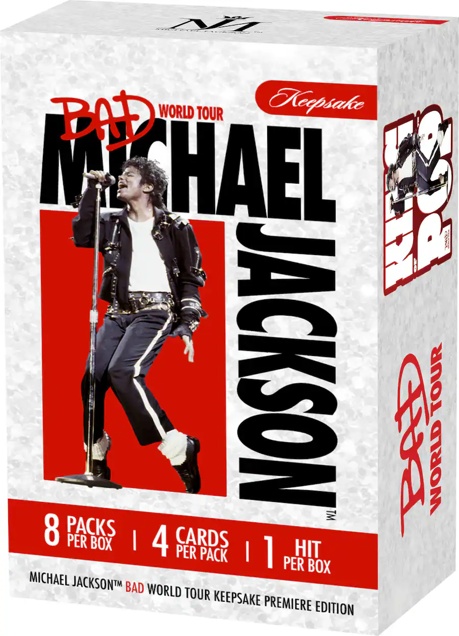 Jacxon Box Michael Jackson Bad World Tour Keepsake Premiere Blaster Box K-MJ-BWTB ...