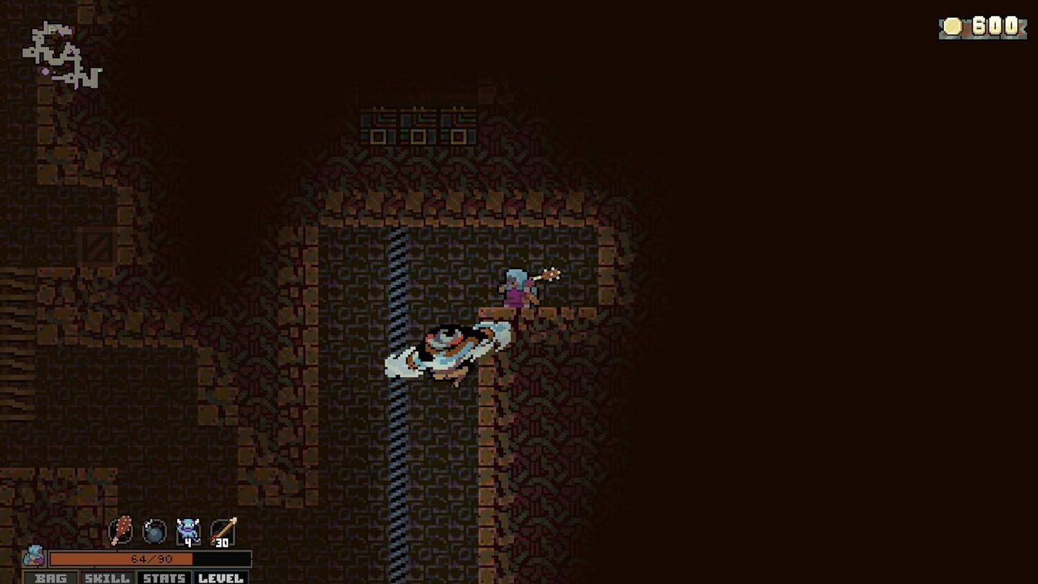 600  
64/90  
30  
BAG  
SKILL STATS LEVEL