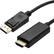 Front. Sanoxy - Display Port DP to HDMI Cable Adapter Converter Audio Video PC HDTV 1080P 60Hz (10FT) - Black.
