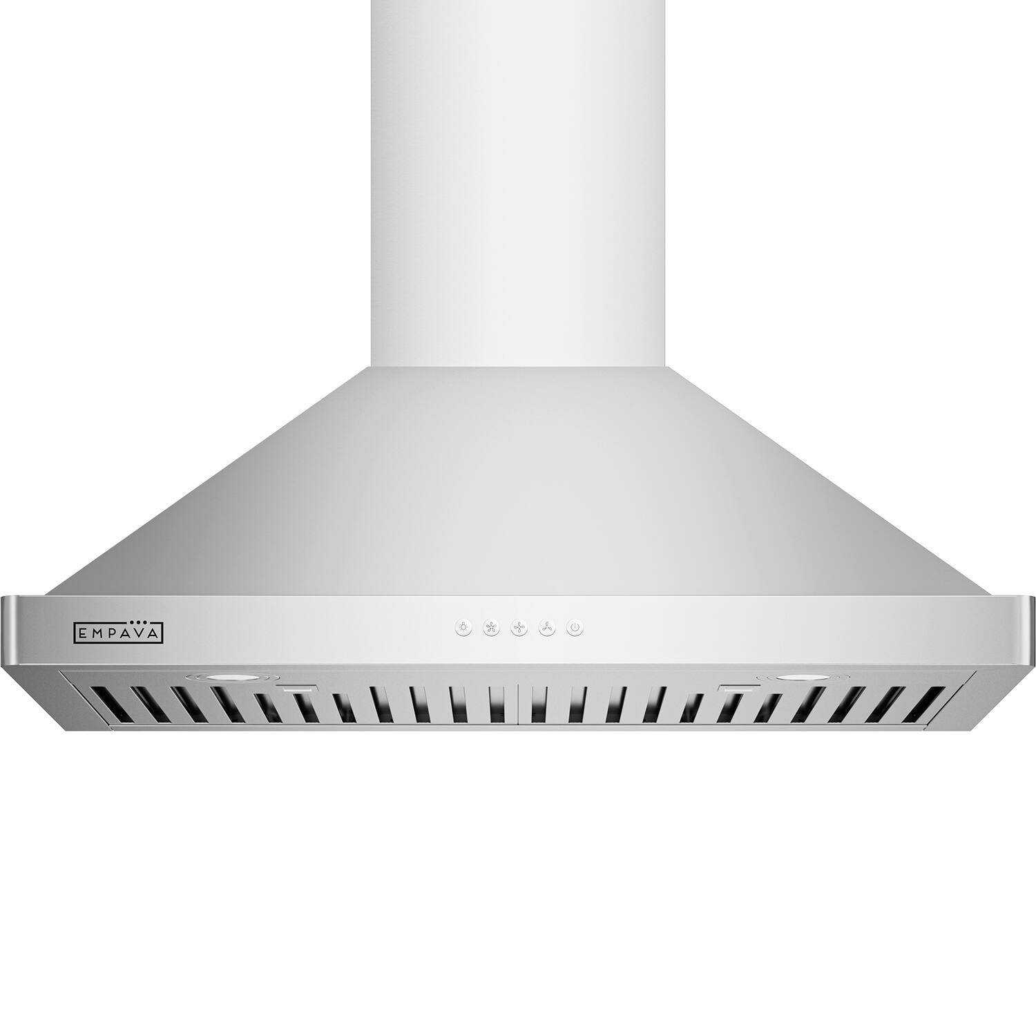Front. Empava - 30 in. 400 CFM Wall Mount Range Hood - Stainless Steel.