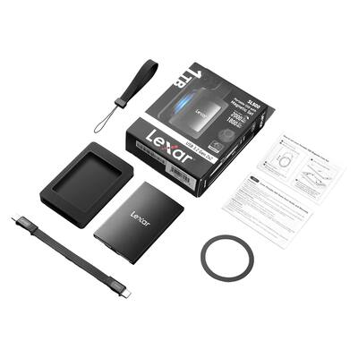 Lexar SL500 Portable USB 3.2 Gen 2x2 SSD 2 TB Magnetic Set Black Lexar SL500 Portable USB 3.2 Gen 2x2 SSD 2 TB Magnetic Set Black