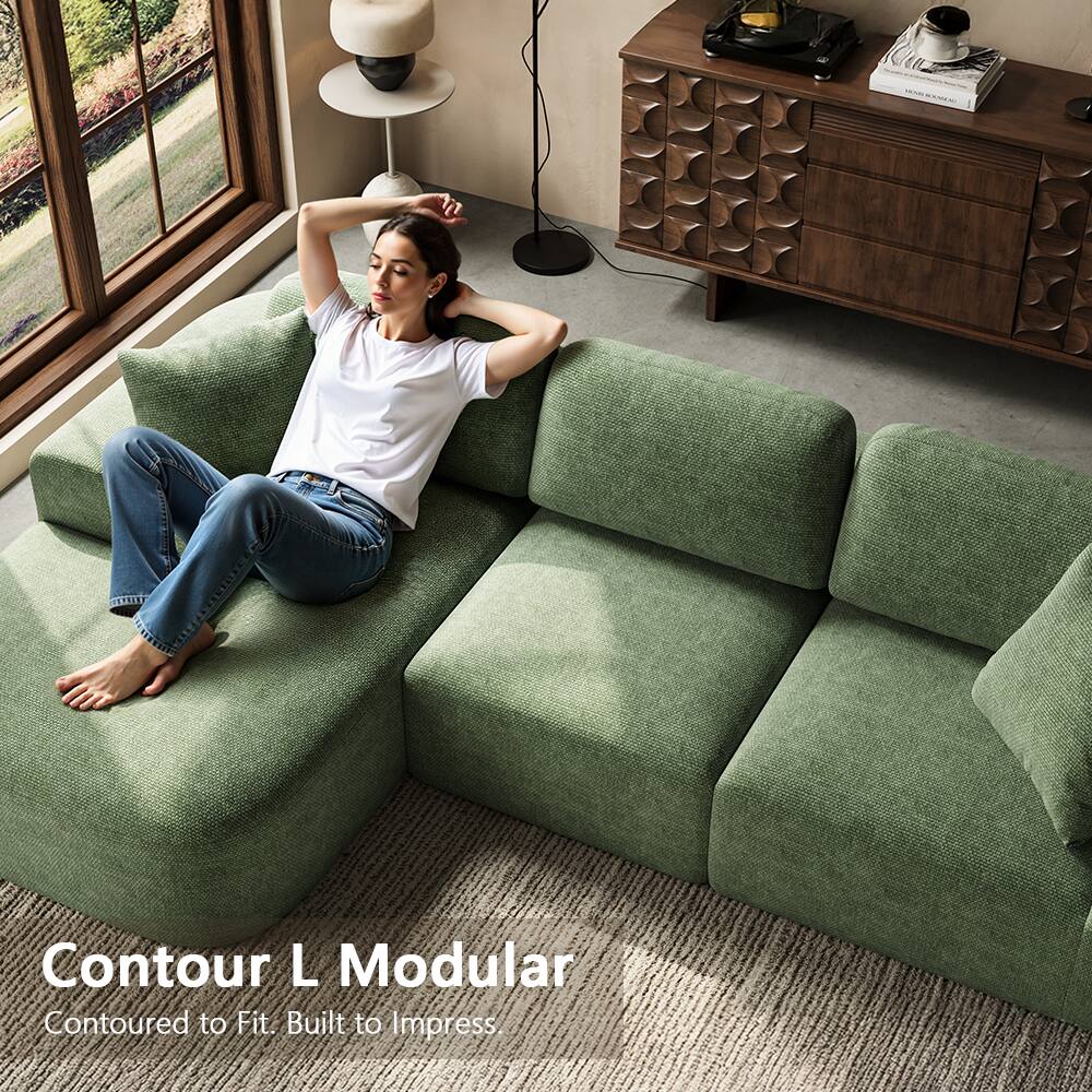 Contour L Modular  
Contoured to Fit. Built to Impress.