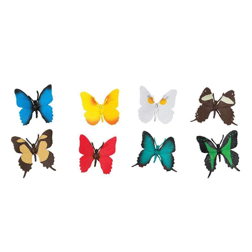 Back. Safari Ltd. - Butterflies Toob Toy.