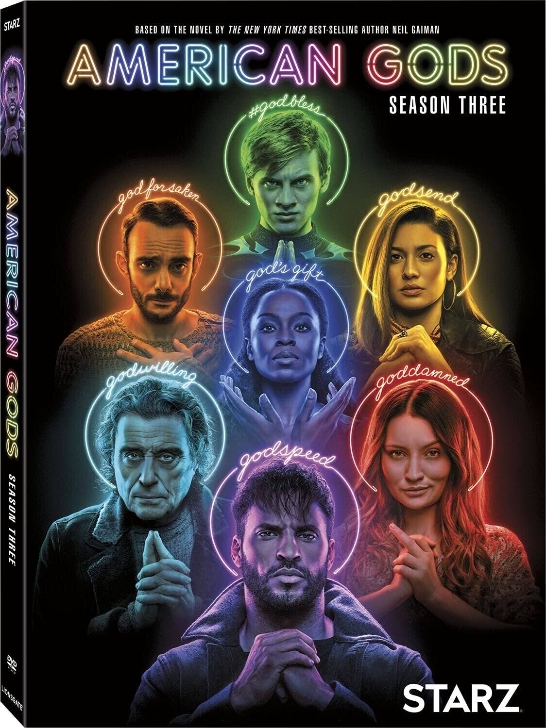 Front. American Gods: Season Three   - DVD.