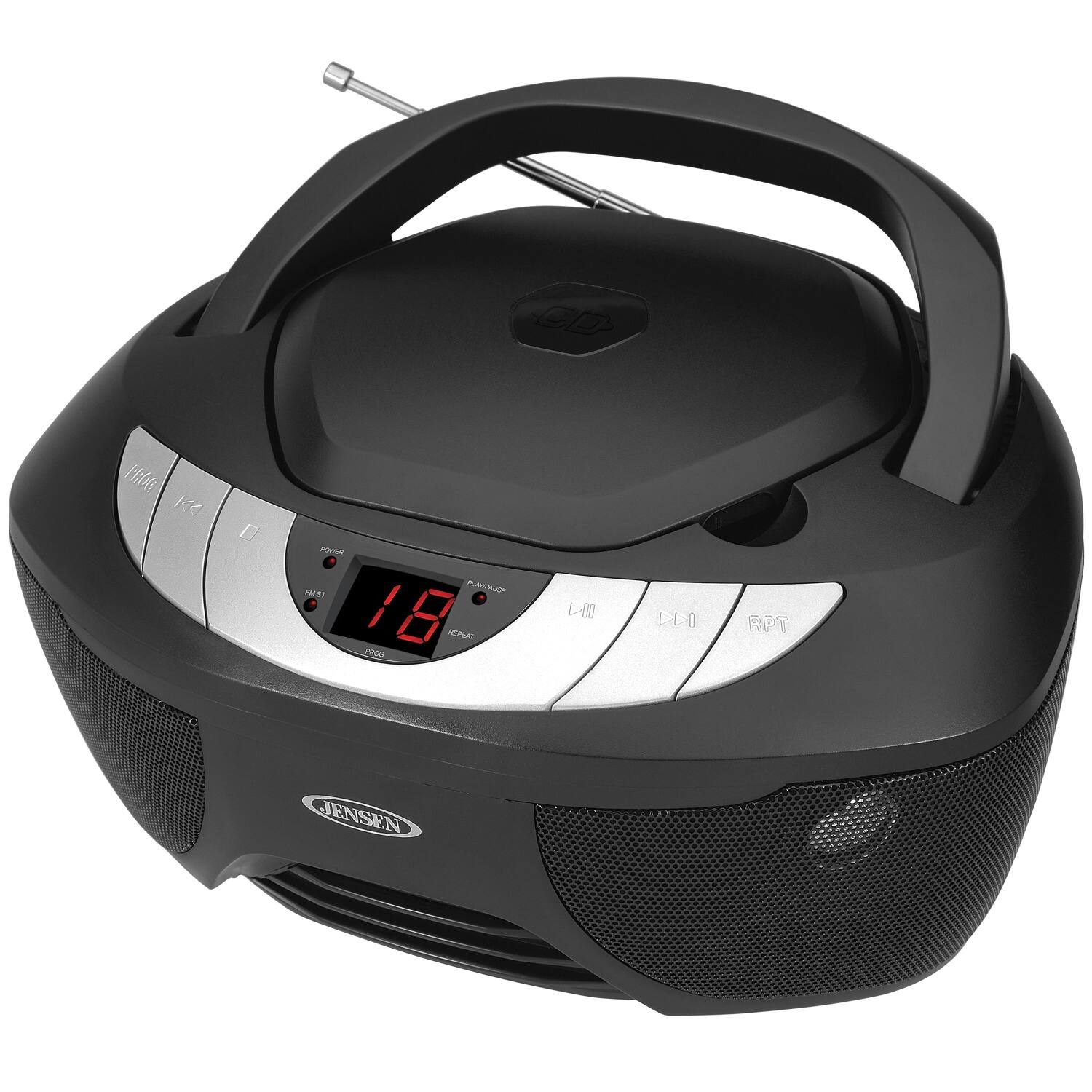 CD Player ID: PUA PR AEMN 18  
REPEAT FE L00 CO RFT  
JENSEN
