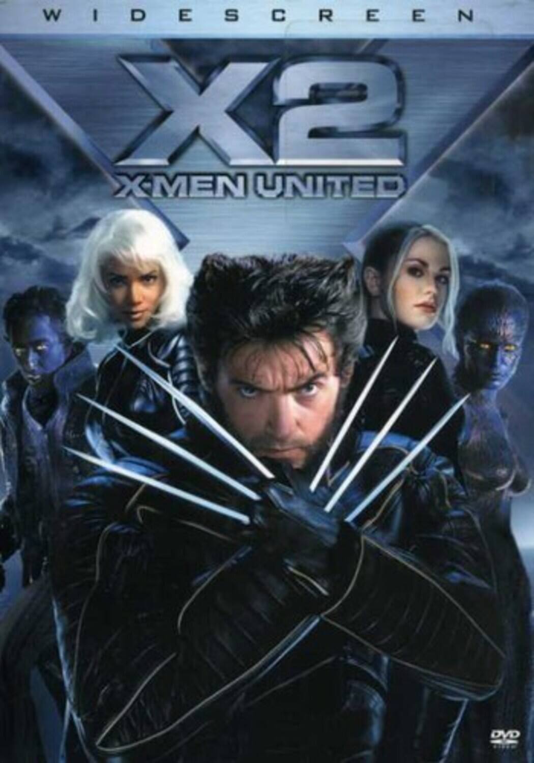 Front. X2: X-Men United   - DVD.