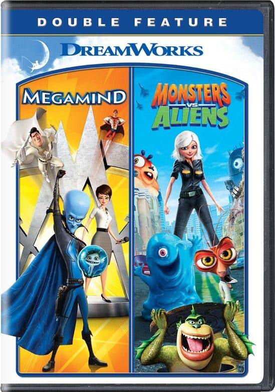 Megamind/Monsters vs. Aliens (DVD Double Feature) [DVD] [Standard ...