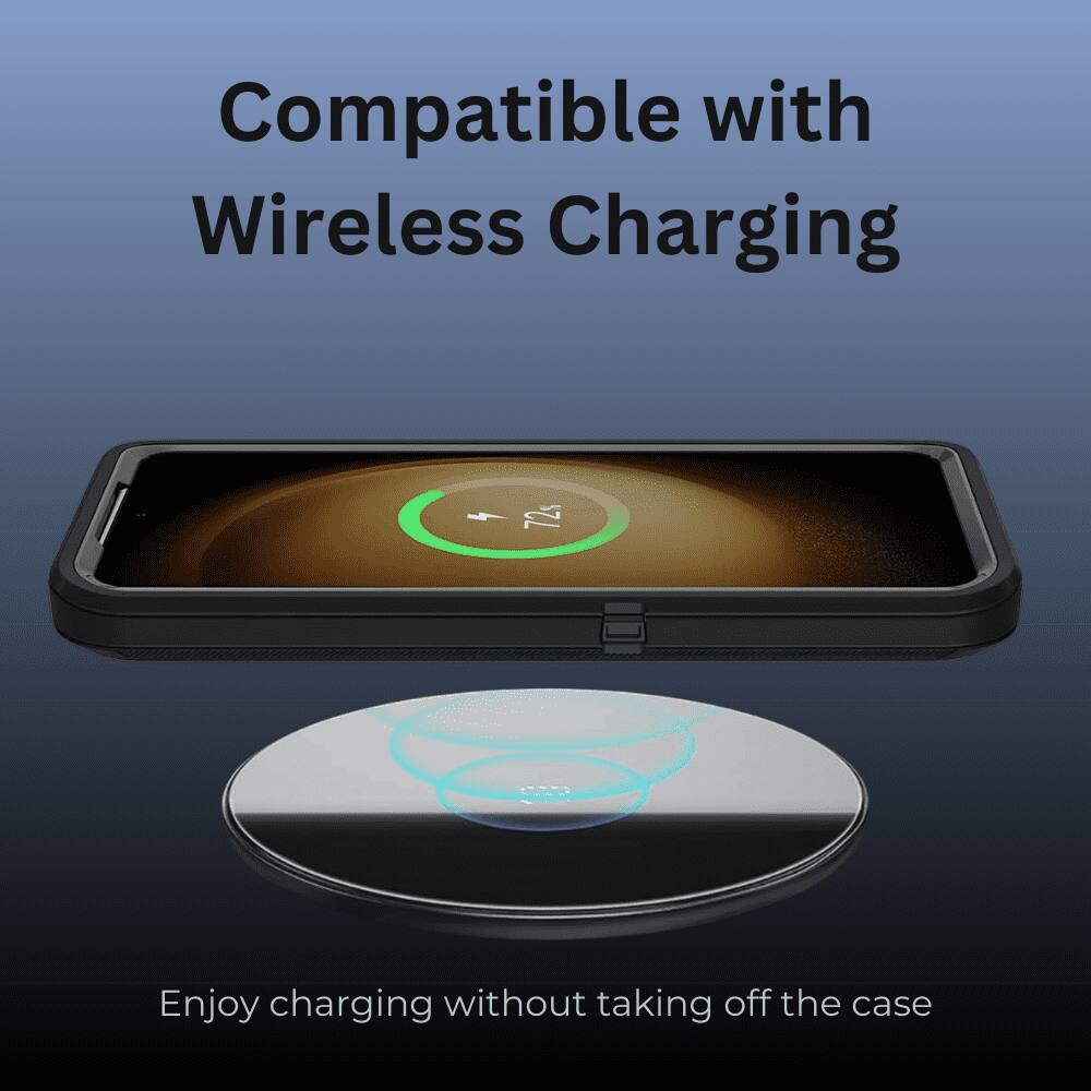 Compatible with Wireless Charging

Enjoy charging without taking off the case