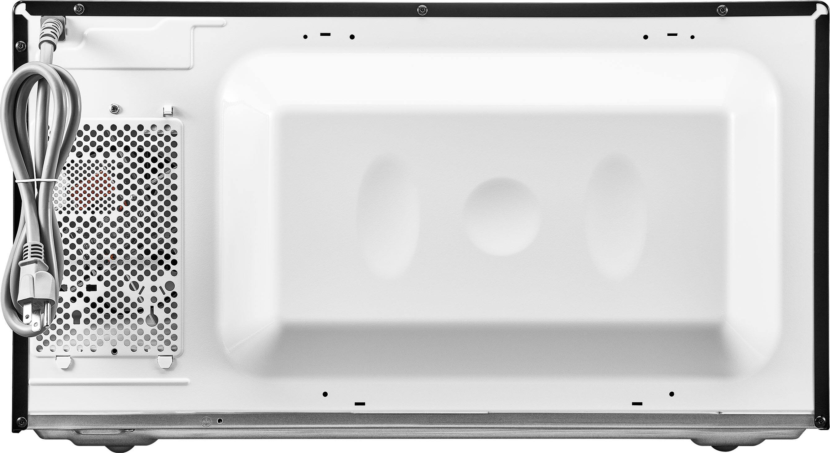 Alt View 13. Insignia™ - 2.2 Cu. Ft. Countertop Microwave with Sensor Cooking and Inverter Technology - Stainless Steel.