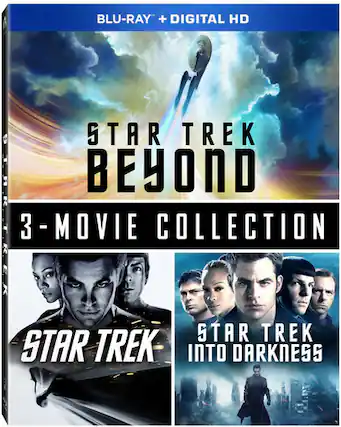 Front. Star Trek Beyond: 3-Movie Collection - BLU-RAY.