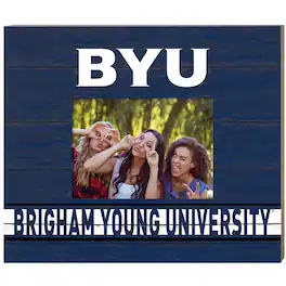 Jardine - BYU Cougars 11'' x 13'' Team Spirit Scholastic Picture Frame - Navy